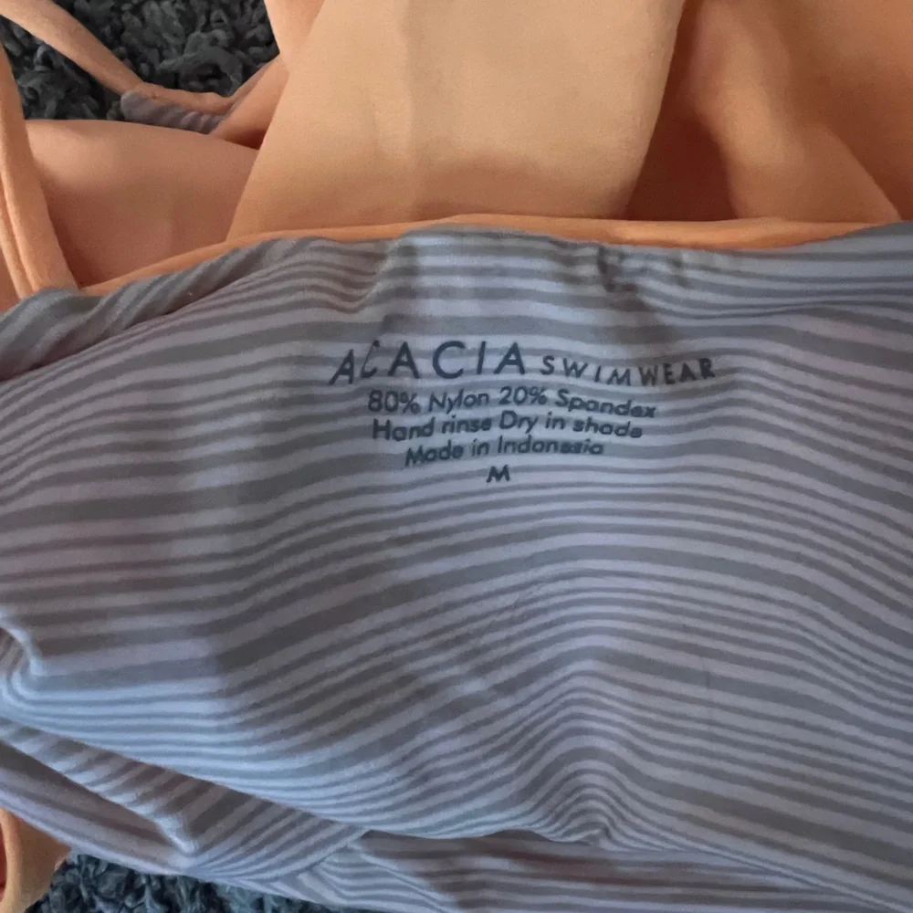 Acacia Swim Florence One Piece Swimsuit Medium - Picture 4 of 4